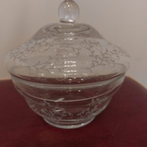 Glazen bonbon schaaltje