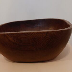 Houten vintage slakom (VERKOCHT)